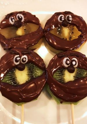 キウイとチョコでキウイブラザーズ☆-レシピのメイン写真