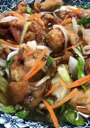 甘酸っぱい♫ 鶏モモ肉の南蛮漬け-レシピのメイン写真