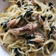 ワンパン!サバオイル漬け缶で和風パスタ