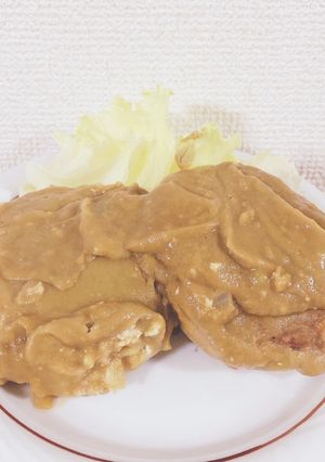 オートミールと豆腐の満足ハンバーグ-レシピのメイン写真