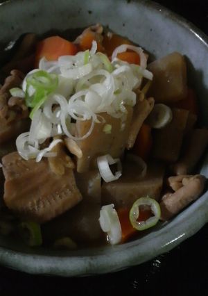 絶品もつ煮－糖尿高血圧でもおいしく-レシピのメイン写真