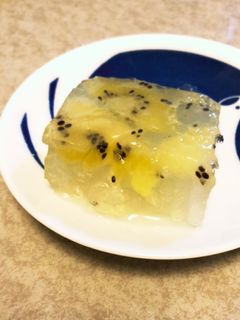 キウイのサイダー寒天-レシピのメイン写真