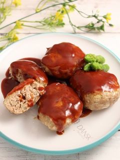 簡単!オーブンハンバーグ☆低温焼き-レシピのメイン写真