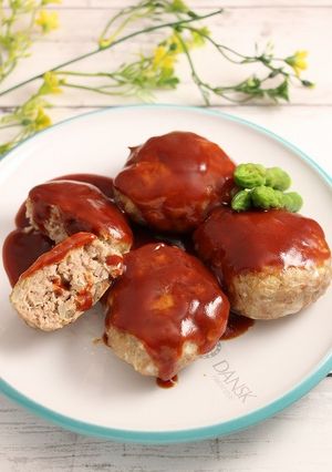 簡単！オーブンハンバーグ☆低温焼き-レシピのメイン写真