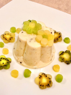 ヘルシー★キウイと豆腐のババロア-レシピのメイン写真