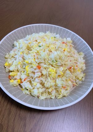 カニチャーハン-レシピのメイン写真