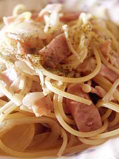 簡単にコクのある和風えのきスープパスタ-レシピのメイン写真