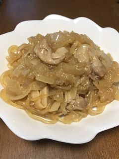 春雨入り豚肉しょうが焼き〜砂糖なし-レシピのメイン写真