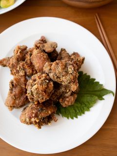 『やみつき!青じそ唐揚げ』-レシピのメイン写真