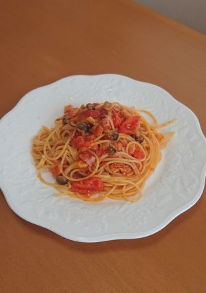 フレッシュトマトソースパスタ-レシピのメイン写真