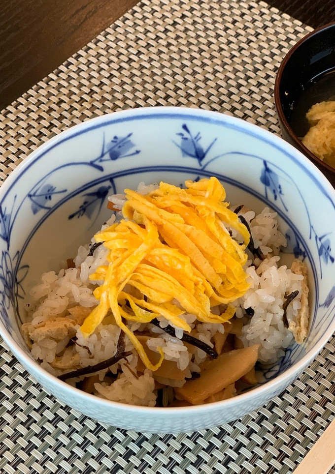 簡単^_^煮物リメイク五目ずし-レシピのメイン写真