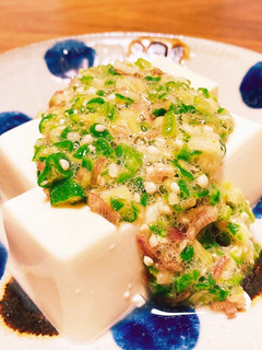 【アレンジ】山形だし風のダシ豆腐(冷奴)-レシピのメイン写真