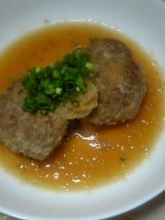 レンコンおろしハンバーグ-レシピのメイン写真