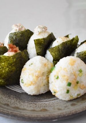 おにぎりの塩の量-レシピのメイン写真