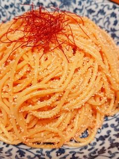 昭和の記憶☆バター炒め明太子スパゲティ-レシピのメイン写真