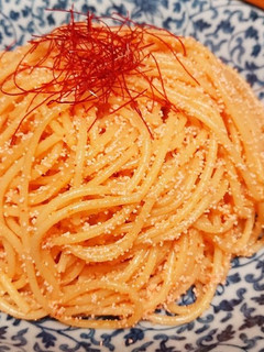 昭和の記憶☆バター炒め明太子スパゲティ-レシピのメイン写真