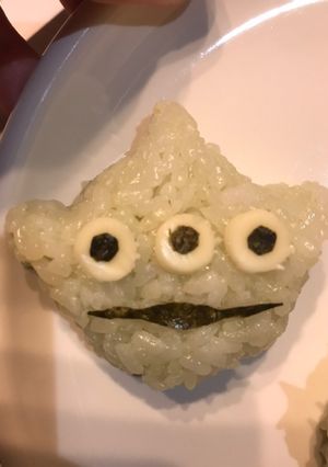 45キャラ弁　リトルグリーンメン-レシピのメイン写真