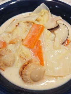 白菜と帆立の中華風クリーム煮-レシピのメイン写真