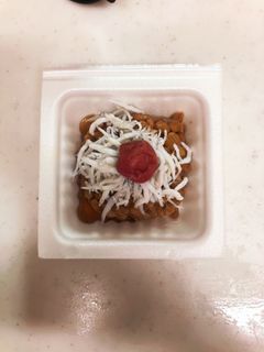 納豆アレンジ♪ 納豆としらす梅干し-レシピのメイン写真