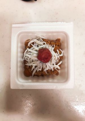 納豆アレンジ♪ 納豆としらす梅干し-レシピのメイン写真