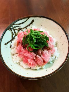 簡単!青じそ&マグロのたたき丼-レシピのメイン写真