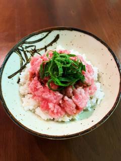 簡単!青じそ&マグロのたたき丼-レシピのメイン写真
