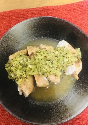 チキンソテーのキウイソースがけ-レシピのメイン写真