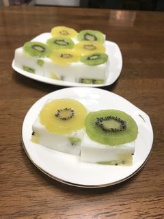 キウイ寒天-レシピのメイン写真