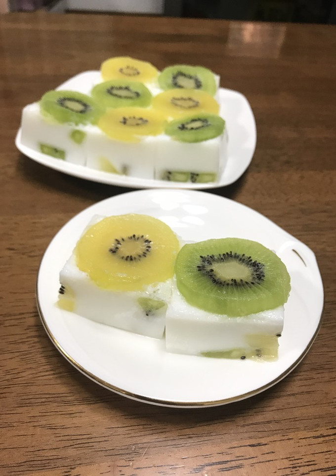 キウイ寒天-レシピのメイン写真