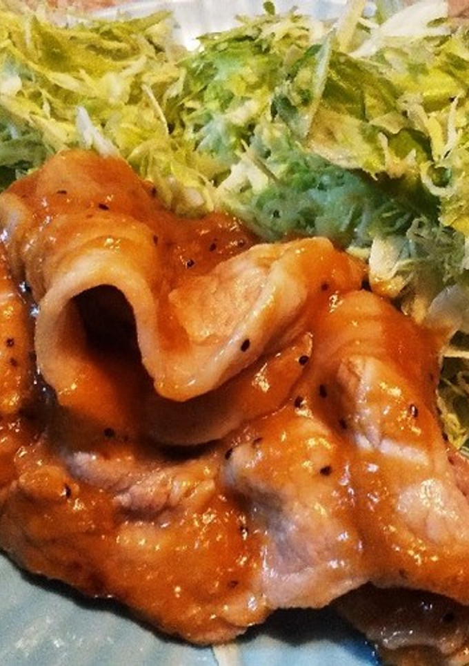 キウイソースのしょうが焼き-レシピのメイン写真