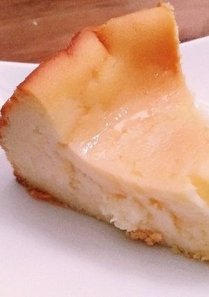 酸味控えめベイクドチーズケーキ-レシピのメイン写真
