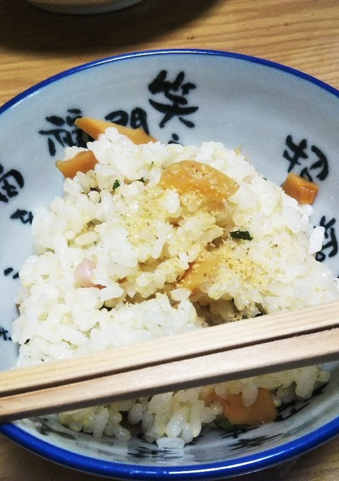 メンマと大葉と新生姜の混ぜご飯。-レシピのメイン写真