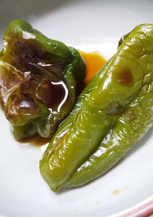 簡単すぎ！美味しすぎ！まるごとピーマン-レシピのメイン写真