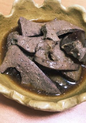 豚レバー甘辛煮-レシピのメイン写真