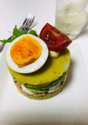 ペルーのポテトサラダ カウサ-レシピのメイン写真