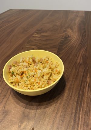 離乳食完了期、幼児食にも納豆チャーハン！-レシピのメイン写真