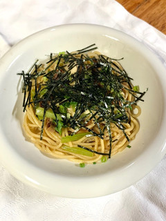 スピード和風スパゲティ-レシピのメイン写真