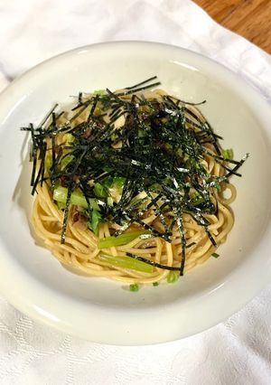 スピード和風スパゲティ-レシピのメイン写真