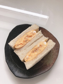 じゃこ入り厚焼き卵サンド♡-レシピのメイン写真