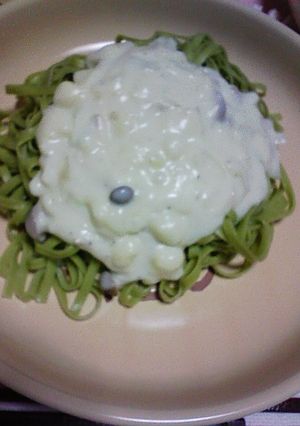 【金のパスタ】チーズクリームパスタ-レシピのメイン写真
