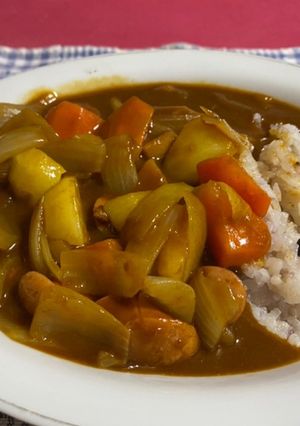 簡単美味しい野菜入りレトルトカレー^_^-レシピのメイン写真