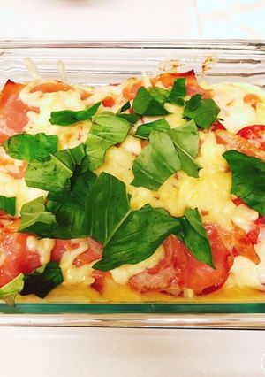 ピザ風キッシュ-レシピのメイン写真