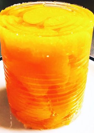 ちょ〜簡単！みかんの缶詰めゼリー♪-レシピのメイン写真