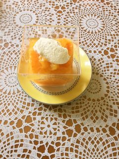 オレンジと人参のゼリー-レシピのメイン写真