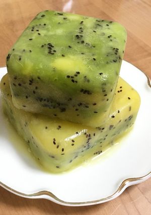 100%キウイシャーベット♪-レシピのメイン写真