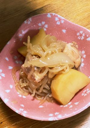 冷蔵庫にあるもので！鶏肉じゃが-レシピのメイン写真