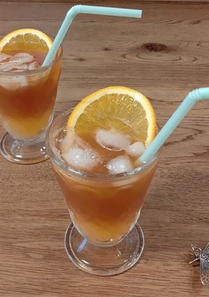 オレンジアイスティー-レシピのメイン写真