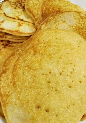 米粉のパンケーキ（重曹使用）-レシピのメイン写真