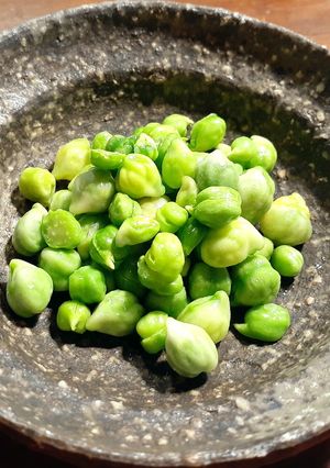 生のひよこ豆の素揚げ-レシピのメイン写真