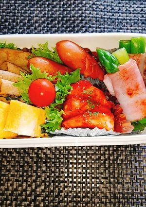 息子のお弁当'20.6.14-レシピのメイン写真